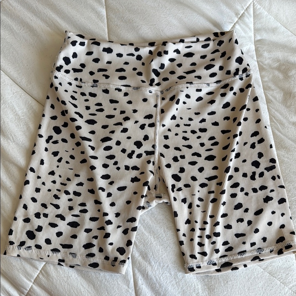 12th Tribe Animal Print Biker Shorts - Picture 4 of 5